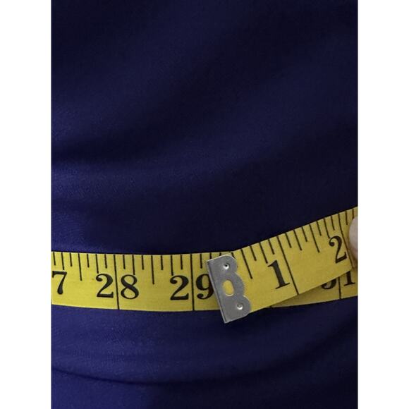 BLONDIE NITES Womens Purple Evening Gown Prom Dress Stacy Sklar Sz 9 - Picture 10 of 16